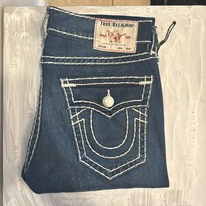 True Religion Relaxed Straight Jeans